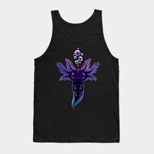 Black Astrolotl Tank Top